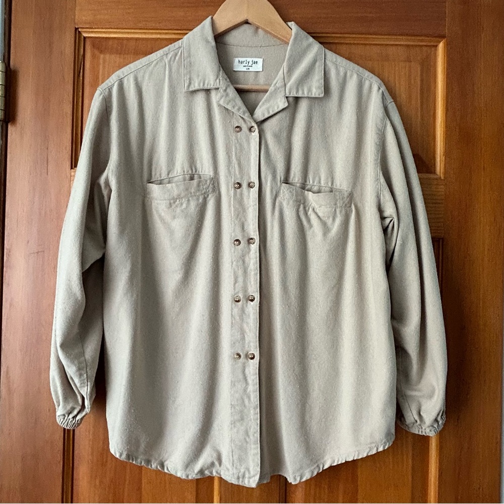 Harly Jae Raw Silk Blouse